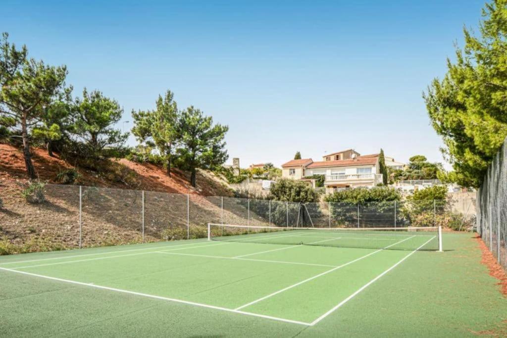 Studio Lumineux, Avec Vue Mer - Conciergerie Regnier - Apartment Sausset-les-Pins Bagian luar foto